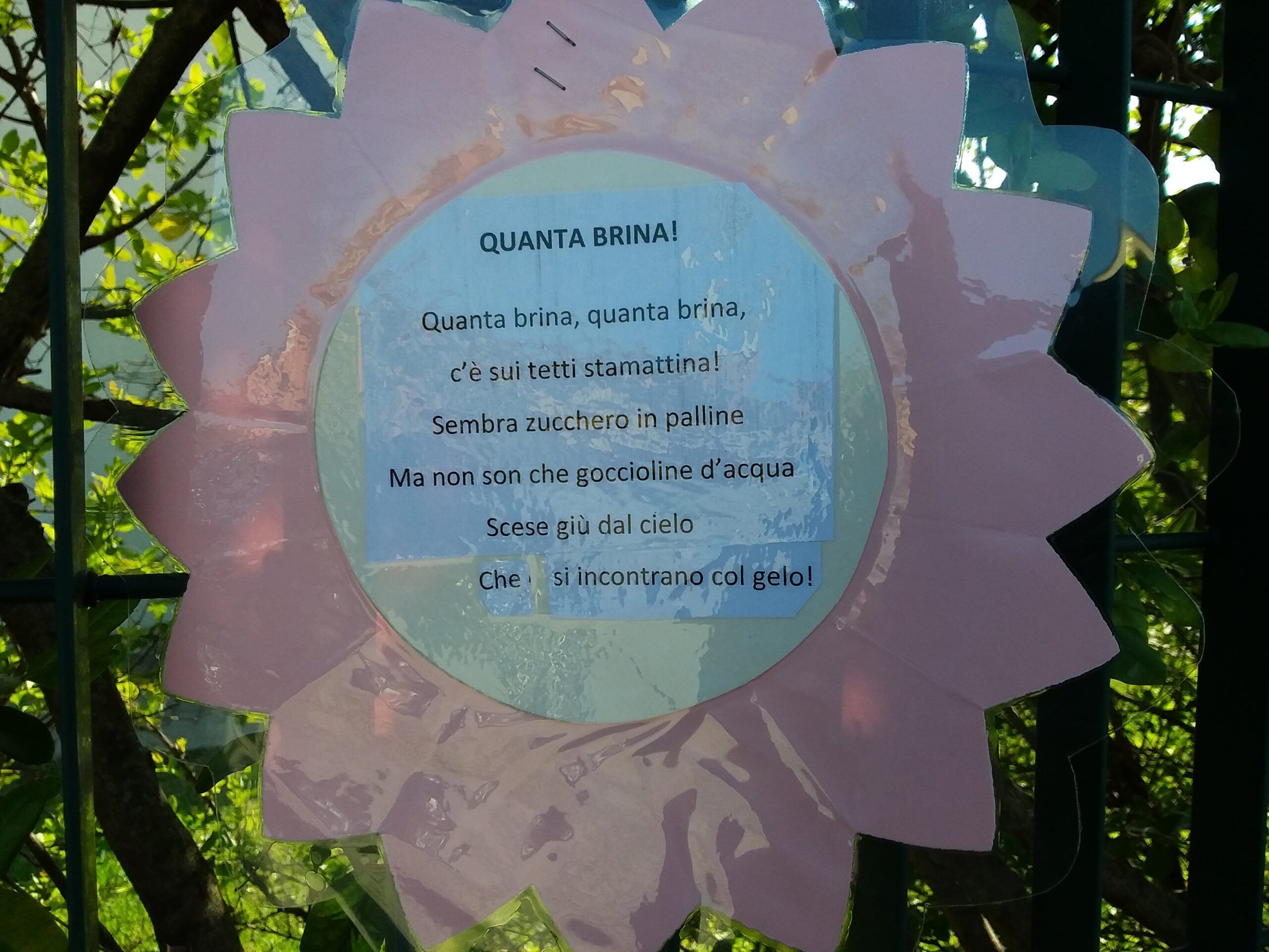 Giornata della Poesia 21 Marzo 2021 Scuola Infanzia "L'Aquilone"