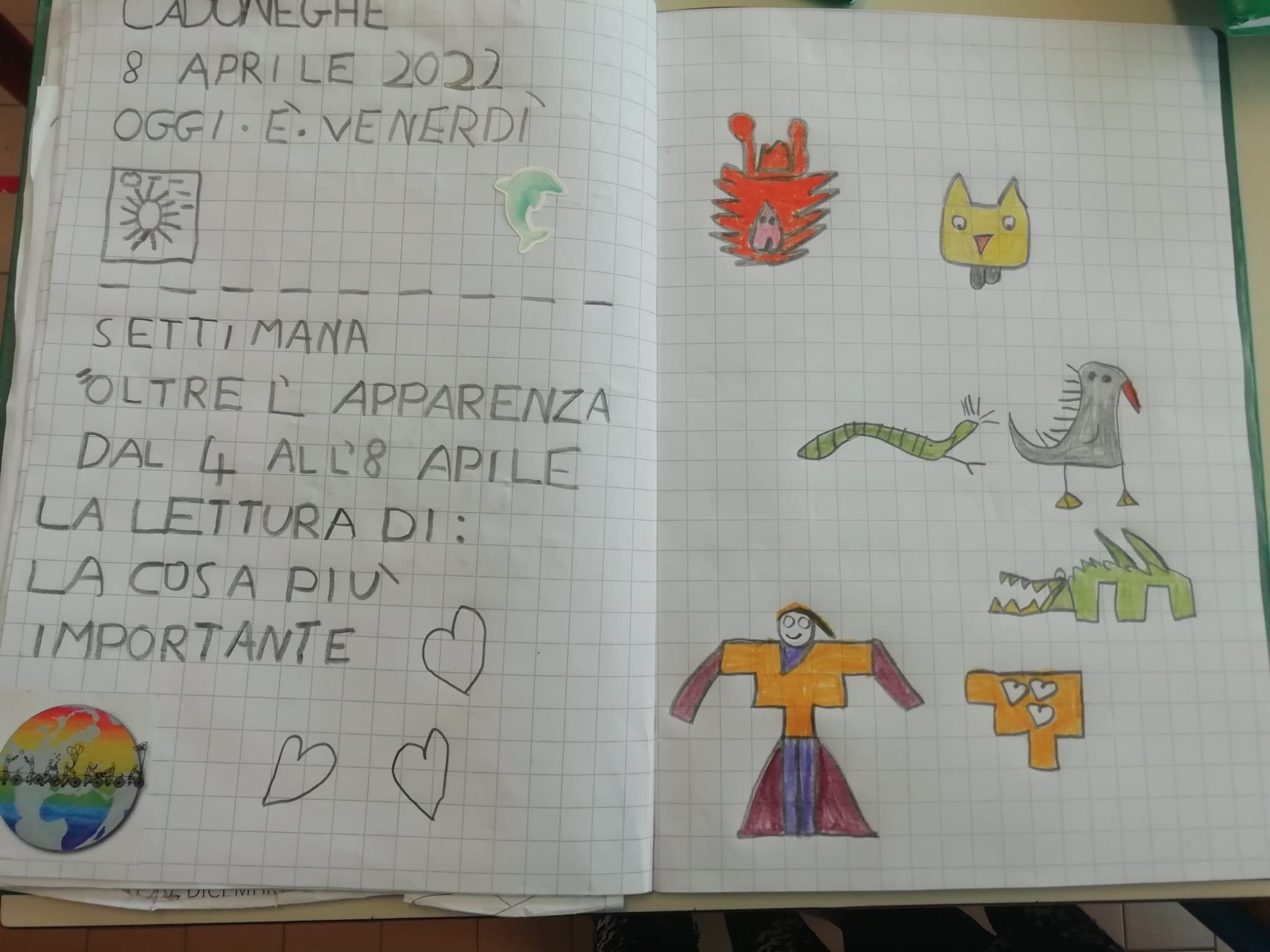 Scuola primaria "Zanon" - Progetto Oltre l'apparenza 2021/2022