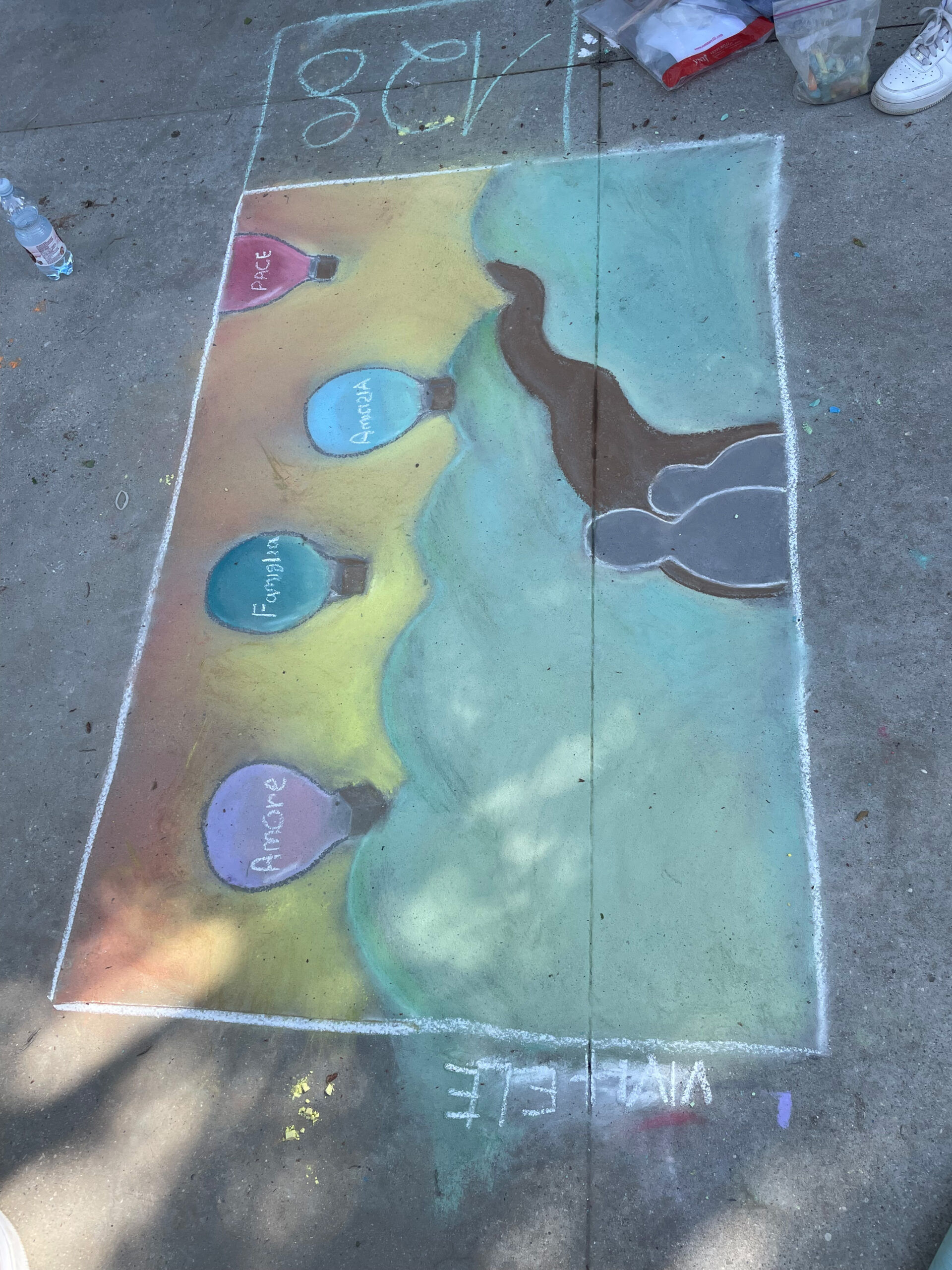 “Madonnari” alla Don Milani: trionfo di colori e gioia per la seconda edizione